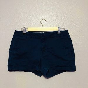 a.n.a. Navy Twill Shorts